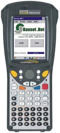 Handheld computer - Workabout Pro with barcode reader